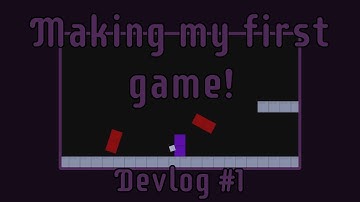 Making my first game! - In Between Devlog #1