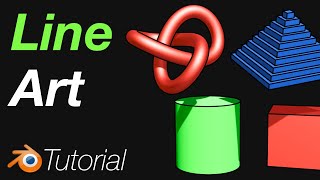 [4.0] Blender Tutorial: Quick Line Art