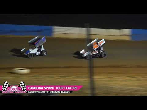 Carolina Sprint Tour Feature - Fayetteville Motor Speedway 10/22/21