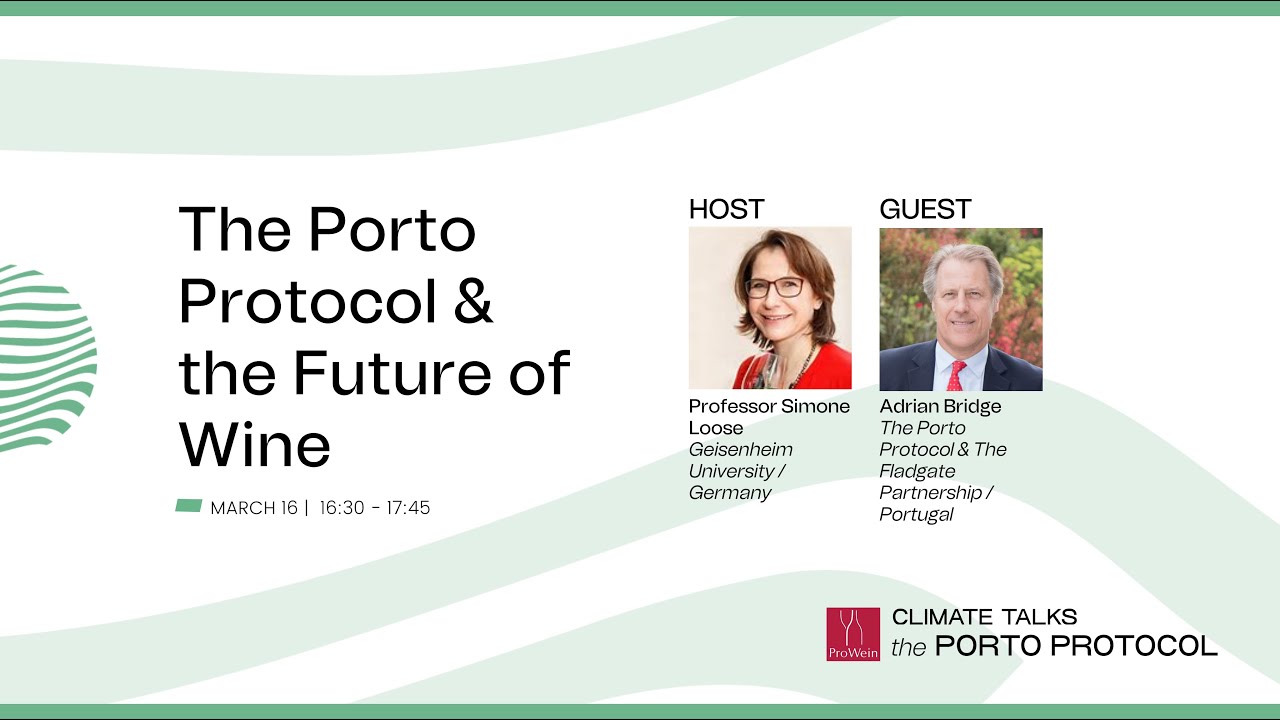 The Porto Protocol & the Future of Wine - Podcast at ProWein with Adrian Bridge & Simone Loose