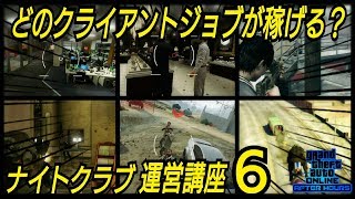 クライアントジョブ稼げる順ランキング! ナイトクラブ運営講座6 ダイヤモンド強盗 インベーダー 強盗遂行中 データ・スイープ コレクターズ・ピース クライアントチャレンジ GTA5 GTAオンライン