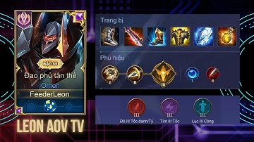 Build đồ Omen semi cực mạnh cân mọi kèo rank Chiến tướng | Liên Quân Mobile |