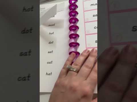 Montessori Pink Series Workbook Video