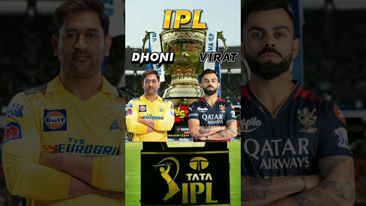 MS DHONI vs VIRAT KOHLI In Ipl  Comparison 💥