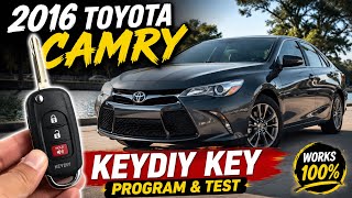 How to Generate a KEYDIY Remote & Clone a Toyota Camry Transponder Chip!🔑