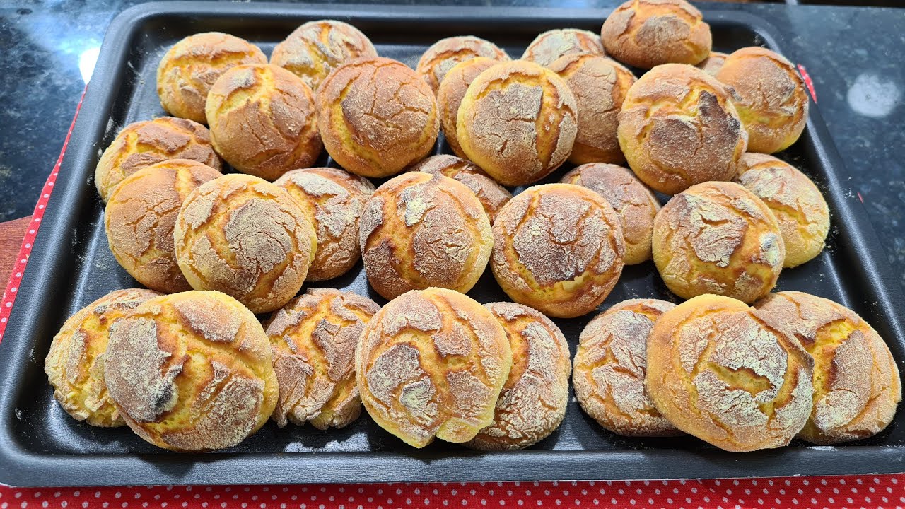 APRENDA FAZER BROINHAS DE FUBÁ  LANCHE INCRÍVEL