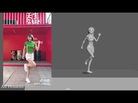 Dance Animation from real life reference