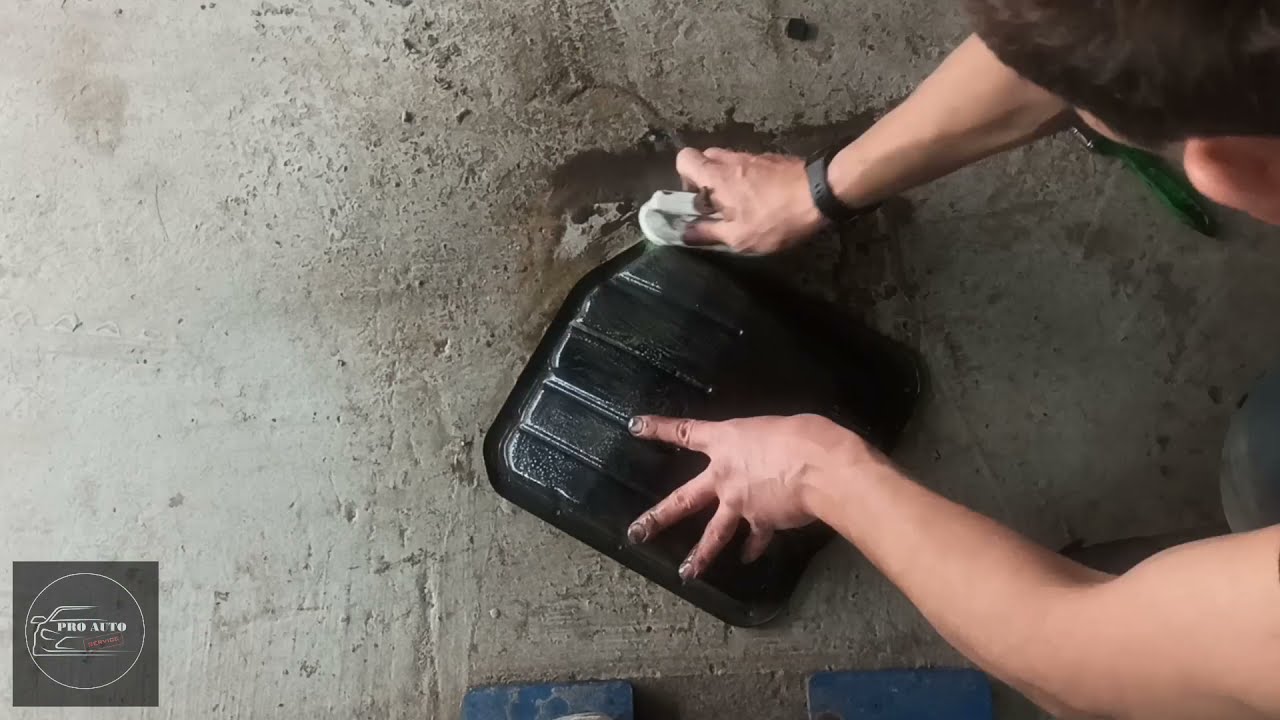 Замена масла в АКПП камри 40