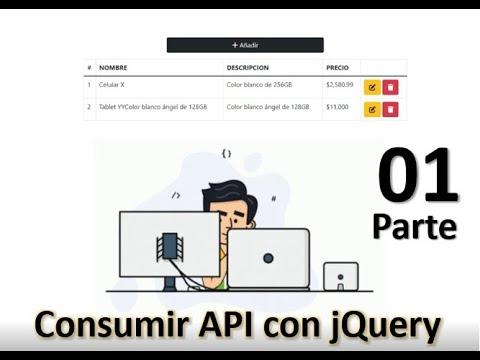 Consumir API con jQuery Ajax 01