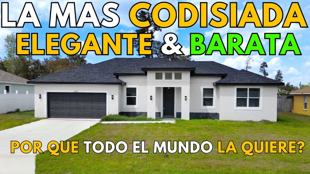 DESCUBRE LA CASA MAS BARATA Y ELEGANTE DE LA FLORIDA