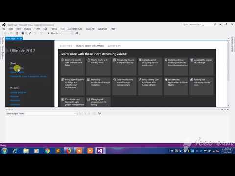 Simple program of asp.net tutorials in visual studio-2012