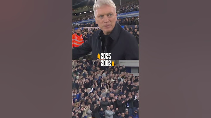 MOYES BACK AT GOODISON PARK!! 💙🔵   #premierleague  #everton