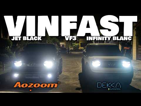PERBANDINGAN ANTARA LAMPU AOZOOM V-III DENGAN DEKKA IN60 MANA YANG LEBIH TERANG GAIS !!!