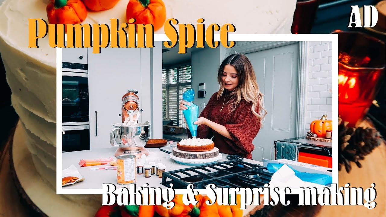 Pumpkin Spice Baking & Surprise For Alfie | AD