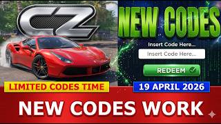 *NEW CODES* [UPD] Car Zone Racing &amp; Drifting ROBLOX | LIMITED CODES TIME | April 19, 2026