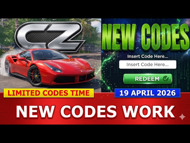 NEW CODES* [UPD] Car Zone Racing & Drifting ROBLOX | LIMITED CODES