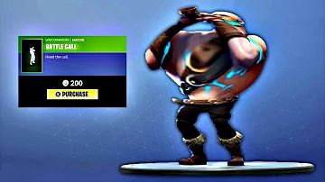 New BATTLE CALL Fortnite Emote Bass Boosted Earrape MEME