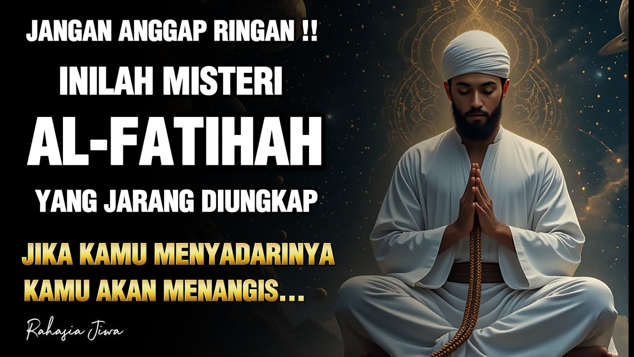 MISTIK AL-FATIHAH✨ AYAT YANG BUKAN SEKADAR BACAAN | JIKA KAMU MENYADARINYA, KAMU AKAN MENANGIS…🌌
