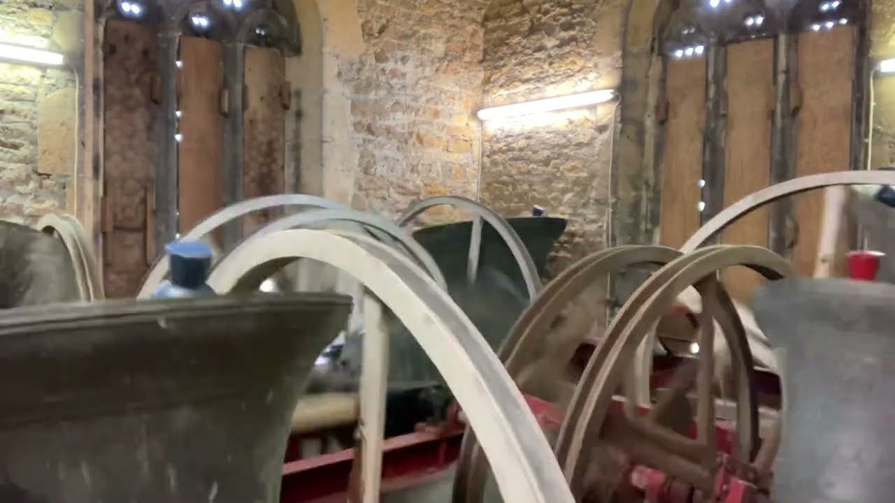 Bell Ringing in the Belfry at Purton, Wilts