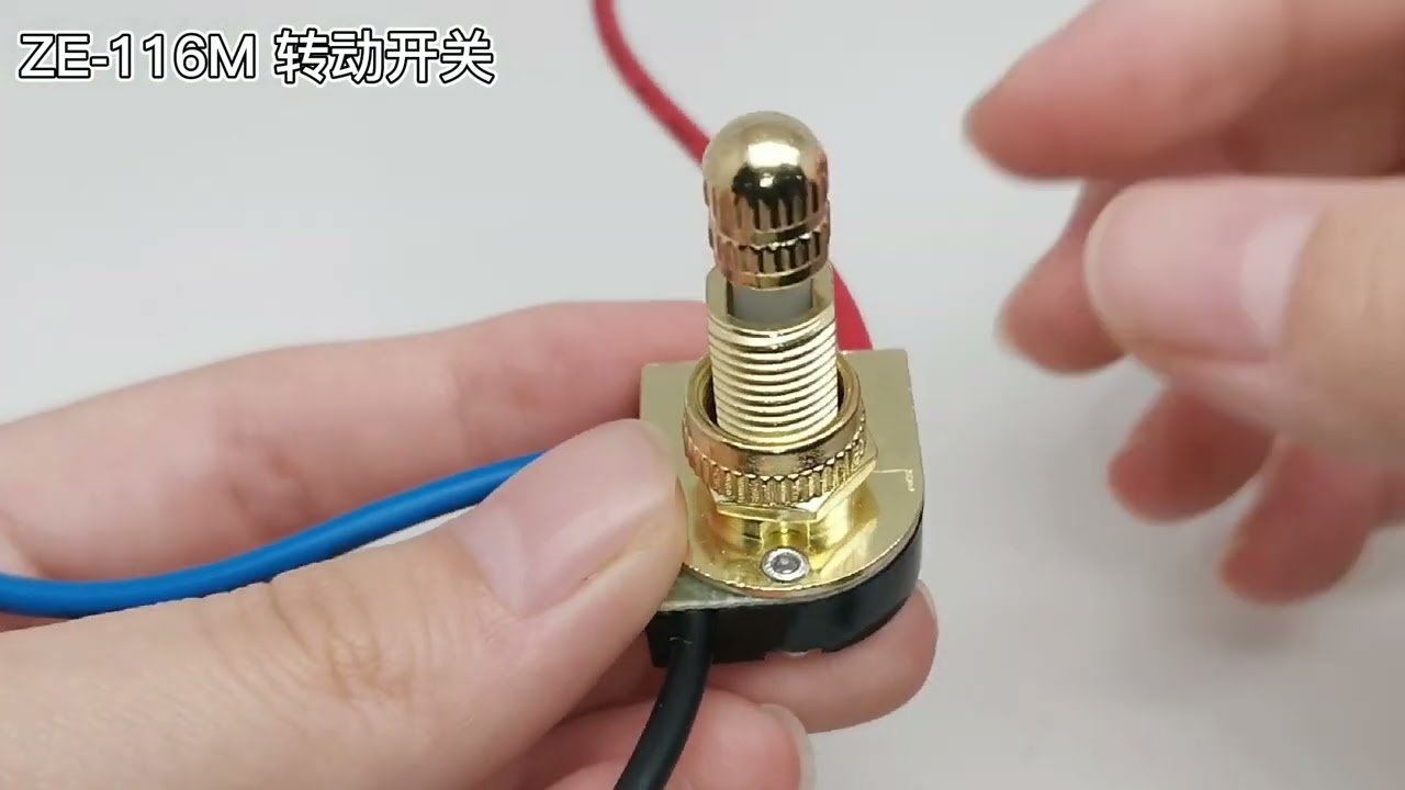Three Way Rotary Switch 3A 250VAC 6A 125VAC - ZING EAR