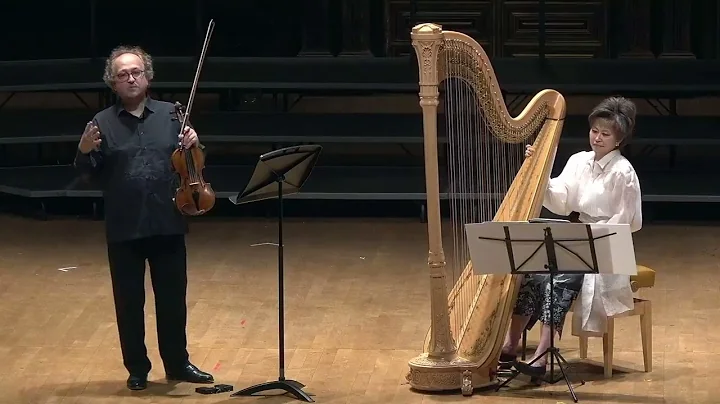 Guillaume Sutre, violin and Kyunghee Kim-Sutre, harp
