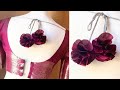 Flowers लटकन making for Blouse at home /party wear Blouse #लटकन making easy method