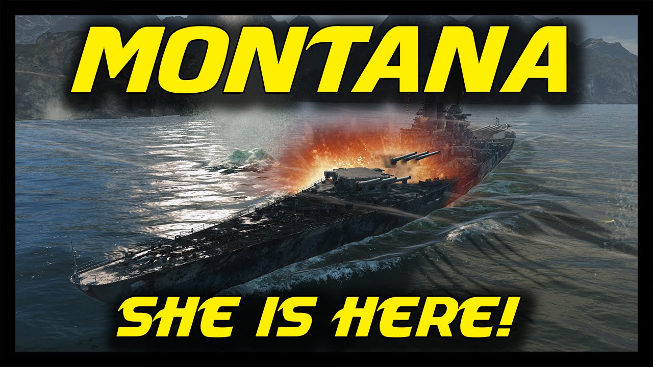 ► World of Warships MONTANA Gameplay: Montana vs Yamato? - Tier 10 US Navy Battleship