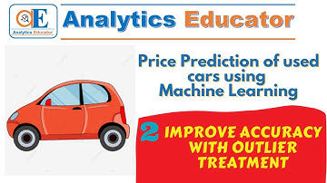 Price Prediction using Scikit learn linear regression improve accuracy using outlier treatment