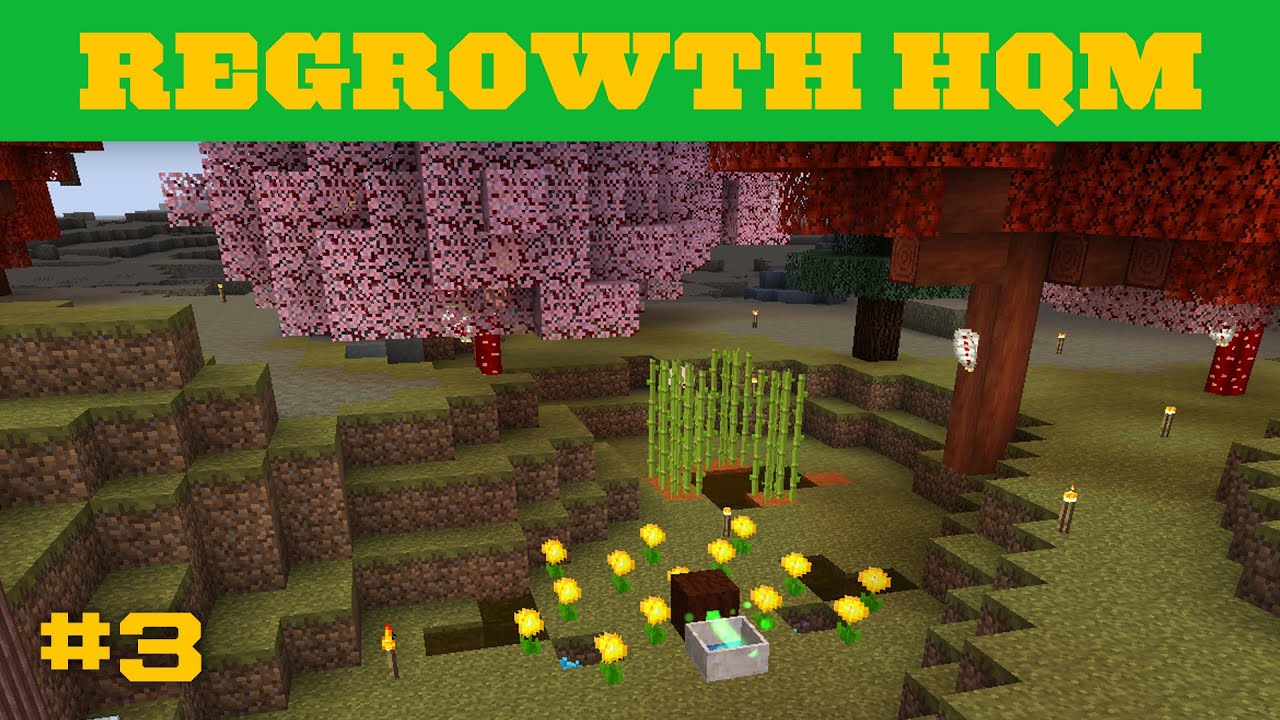 Regrowth HQM Botania Starter Quests!! 3 YouTube
