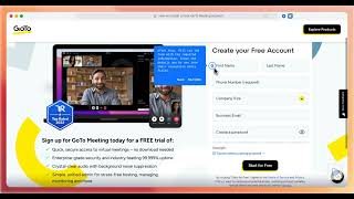 How to Create a Free GoTo Meeting Account and Sign Up (Step-by-Step)