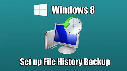 Set up File History Backup in Windows 8