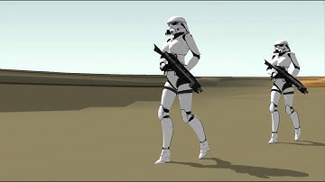 Walking SketchyPhysics Test Animation SKETCHUP