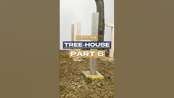 Miniature Treehouse DIY - Part 6 | 1:12 Scale Perfection | #creativeminiature