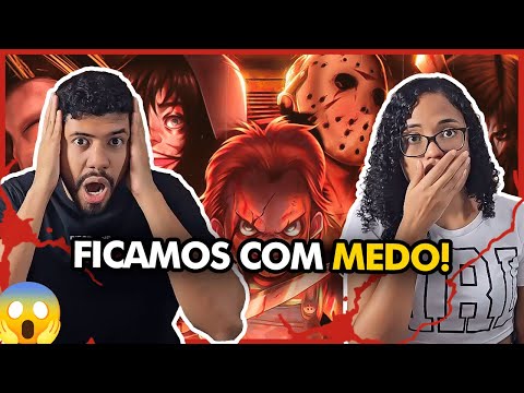 REACT | Vozes da Escuridão (Creepypastas & Slashers) | Arteek | Caçadores React
