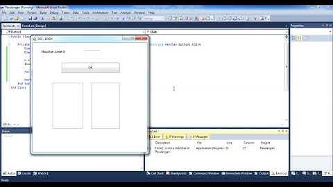 STRUKTUR DASAR PERULANGAN PADA VB  NET