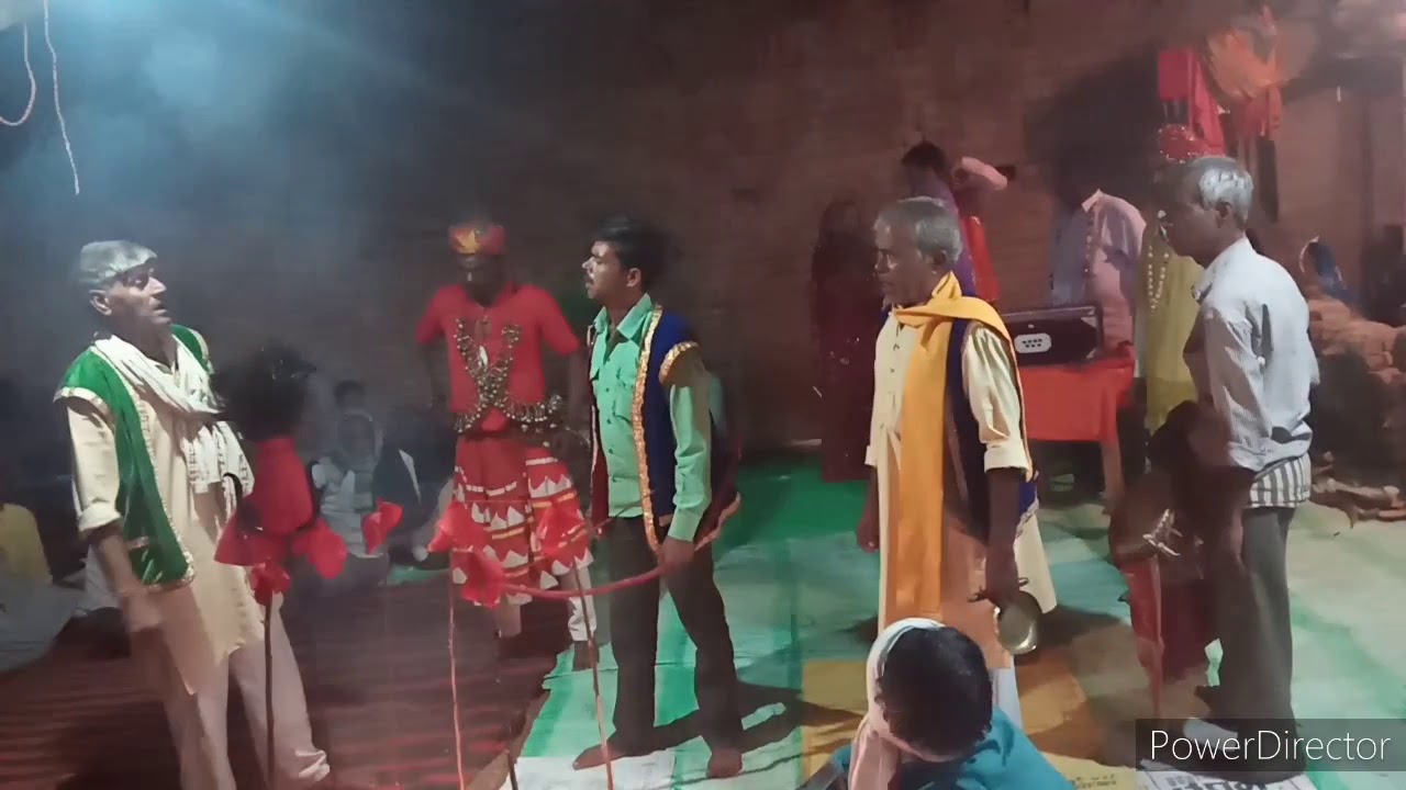 Dehati jagaran महाभारत चक्र व्यूह की लड़ाई भाग १ देवी जागरण मण्डल मडिया