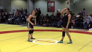 2014 Wesmen Open 55 Kg Amber Wiebe Vs. Isabella Fernandez