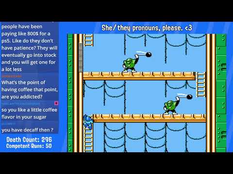 VG Myths Live - Rockman 3 Damageless Attempts *YEAR 3, DAY 4*