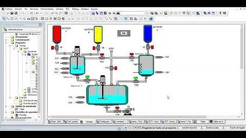 Pantalla de operador Unity Pro XLS - TFG UC3M Belén Gonzalo