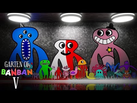 banban50 　誰か乗ってください　商談中 Garten of Banban 5 - ALL NEW BOSSES + ENDING (First Gameplay #9