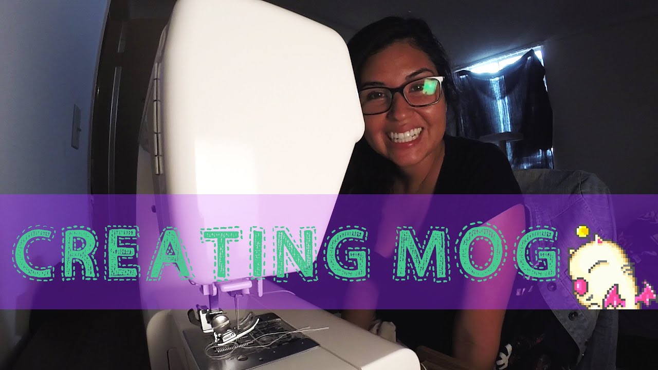 Sewing Adventures - Creating Mog - YouTube