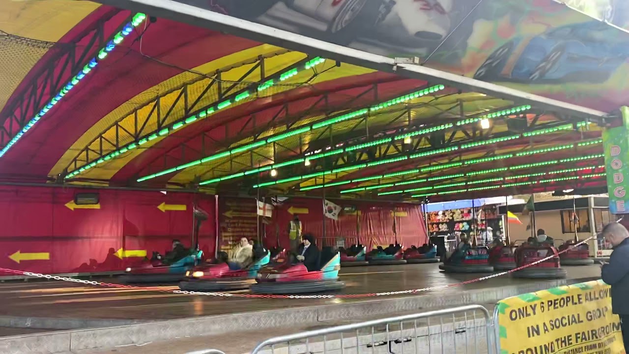 John murphys dodgems off ride mini hoppings Newcastle funfair 2021