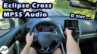 2022 Mitsubishi Eclipse Cross – MPSS 8-speaker Sound System Review | Apple Carplay & Android Auto