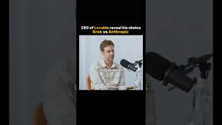 CEO of Lovable reveal his choice Open AI vs Anthropic #lovable #aitools #ai #shorts