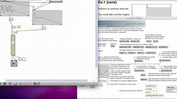 Max MSP Tutorial 05a3 Simple Synthesis—Controlling Oscillators Using Envelopes [2]