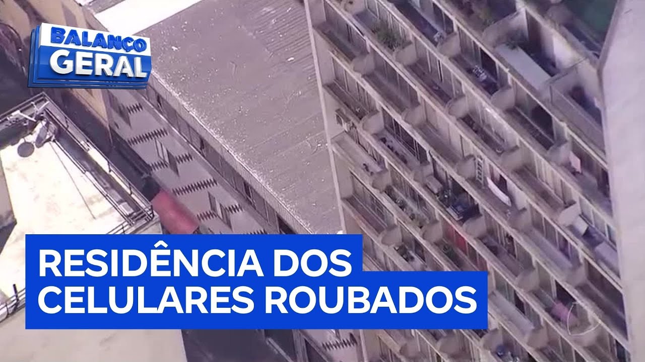 Rua Guaianases é destino de celulares roubados em São Paulo