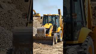 JCB Excavator Working at Construction Project | 4K Short #jcb3dx #heavymachinery