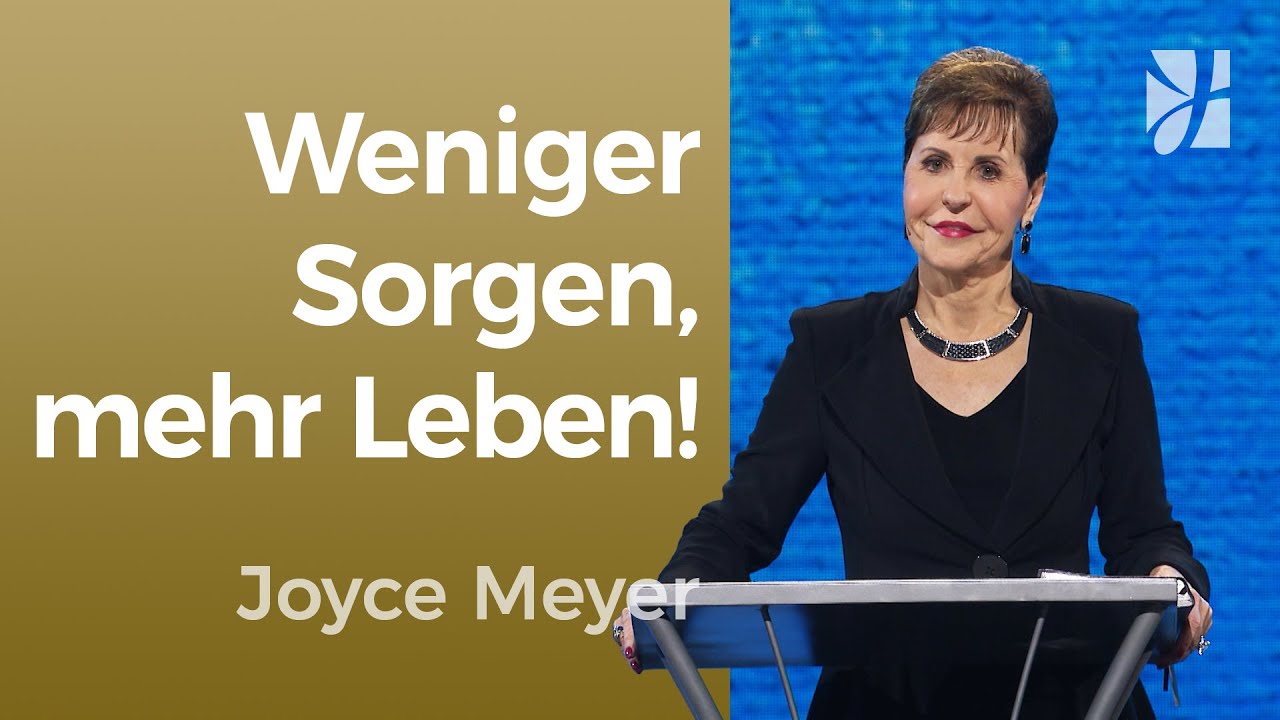 Gestresst? Krank? Erlebe innere & körperliche HEILUNG ❤️‍🩹 – Joyce Meyer – Gedanken und Worte lenken