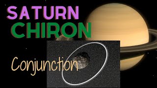 Saturn in a Conjunction with Chiron in Synastry explained #Saturn #Chiron #Relationships #Synastry