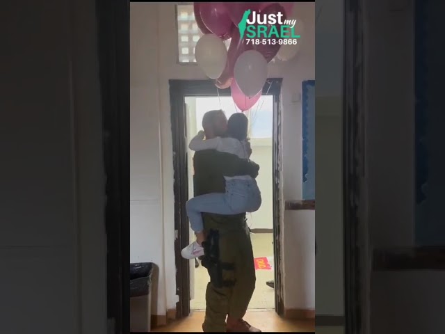 Soldier Surprises His Daughter On Her Birthday!